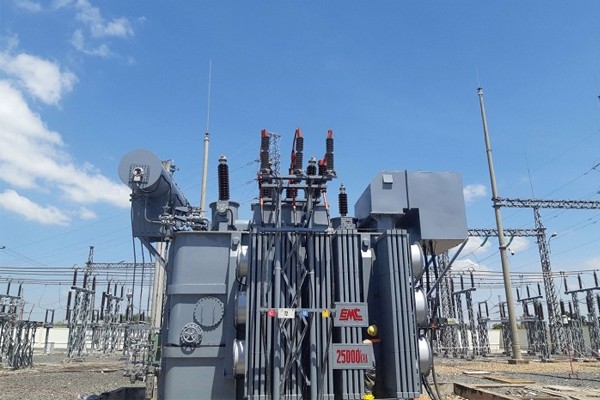 Successfully energizing transformer T2 - 25MVA EMC 110kV station Ayun Pa