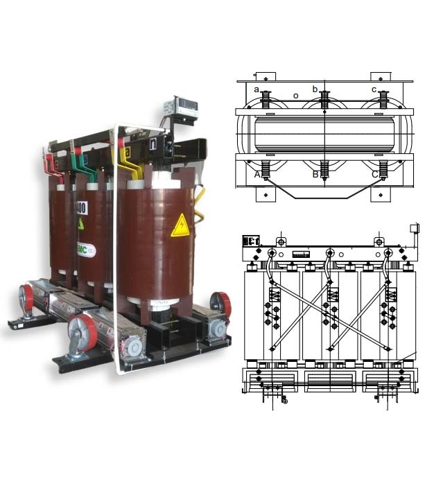 EMC3K – Máy biến áp khô bối dây đồng