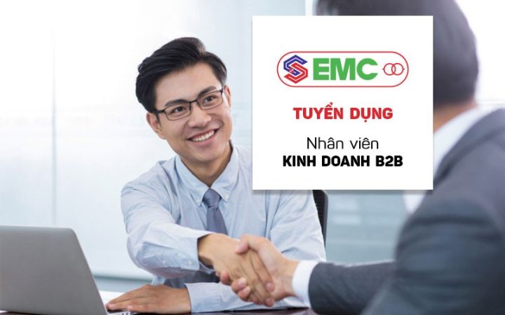 EMC Recruitment: Nhân viên kinh doanh B2B