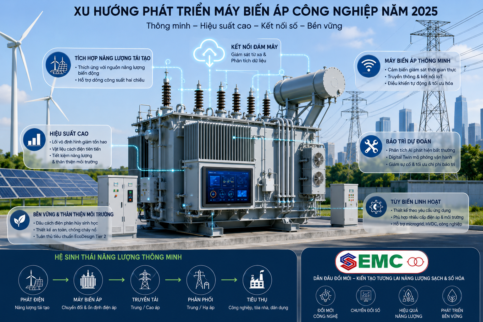XU THẾ CỦA MÁY BIẾN ÁP TRONG TƯƠNG LAI